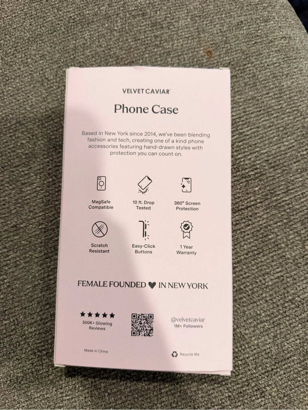 iPhone 17 pro velvet caviar case MAGSAFE